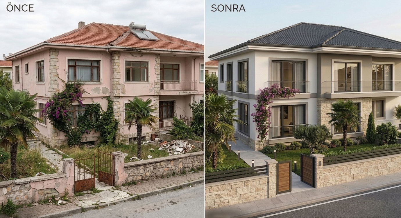 Florya anahtar teslim tadilat uygulama süreci